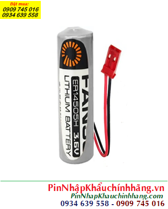 Fanso ER14505H (Zắc JST-2P), Pin nuôi nguồn PLC Fanso ER14505H lithium 3.6v 2700mAh